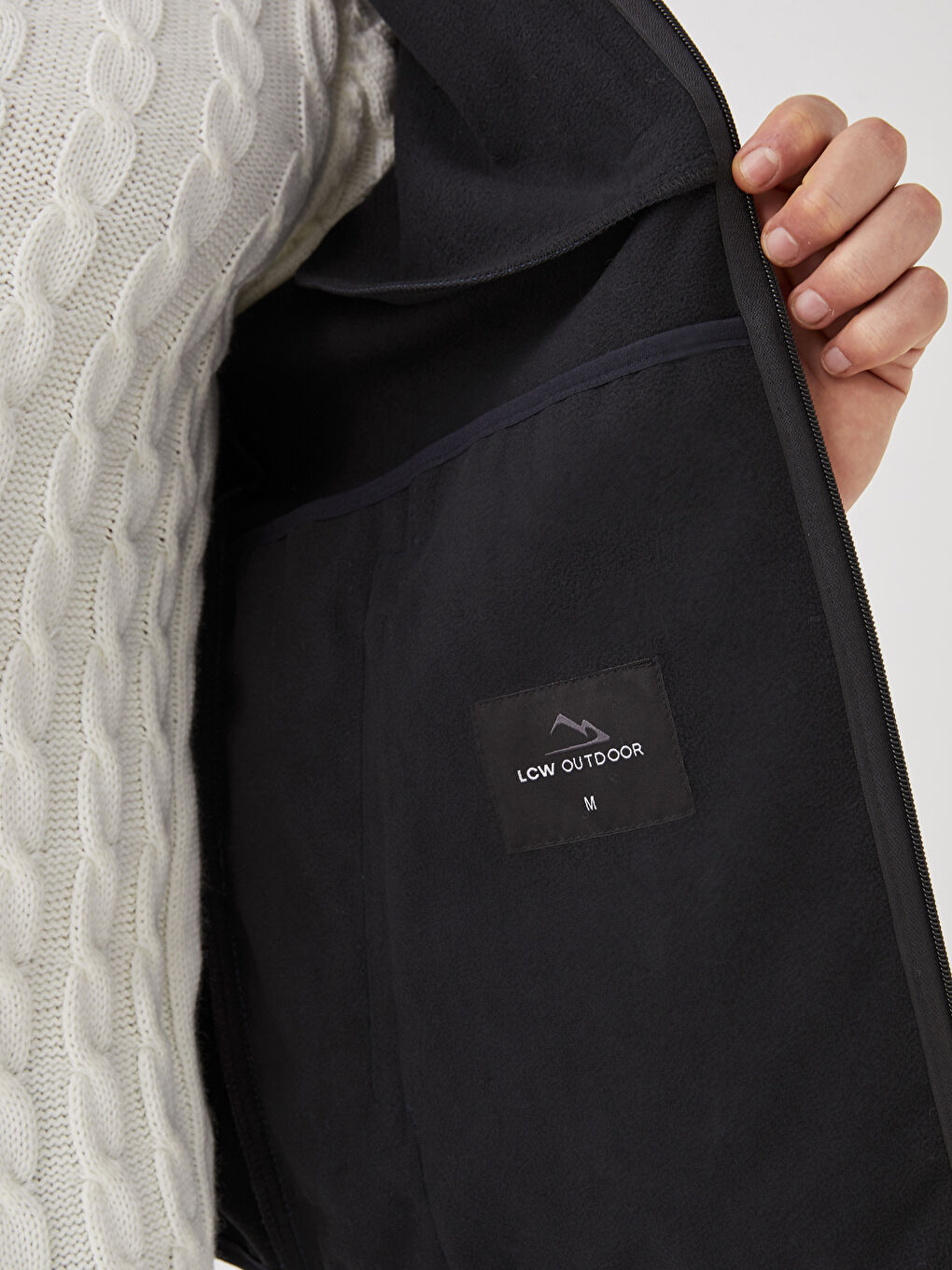 Ерлерге арналған стандартты пішім капюшонды жаңбырға арналған күрте-5