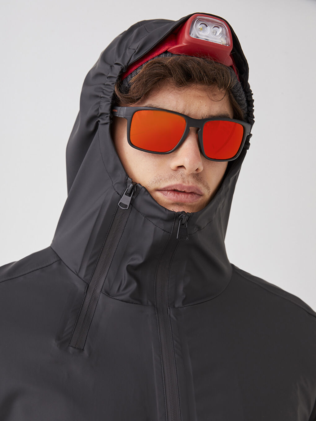 XSIDE ACTIVE Rahat Kalıp Kapüşonlu Erkek Yağmurluk -W21105Z8-CVL