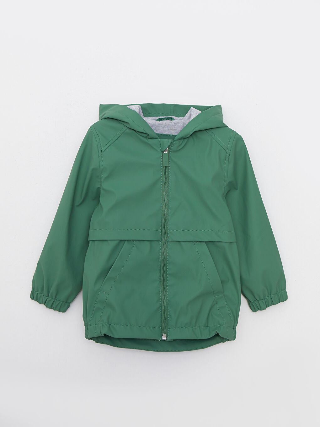 Hooded Long Sleeve Basic Baby Boy Coat-6