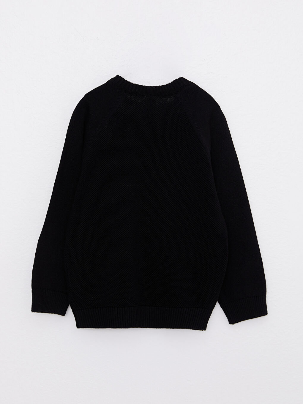 LCW baby Crew Neck Self Patterned Baby Boy Knitwear Sweater -W21143Z1-CVL
