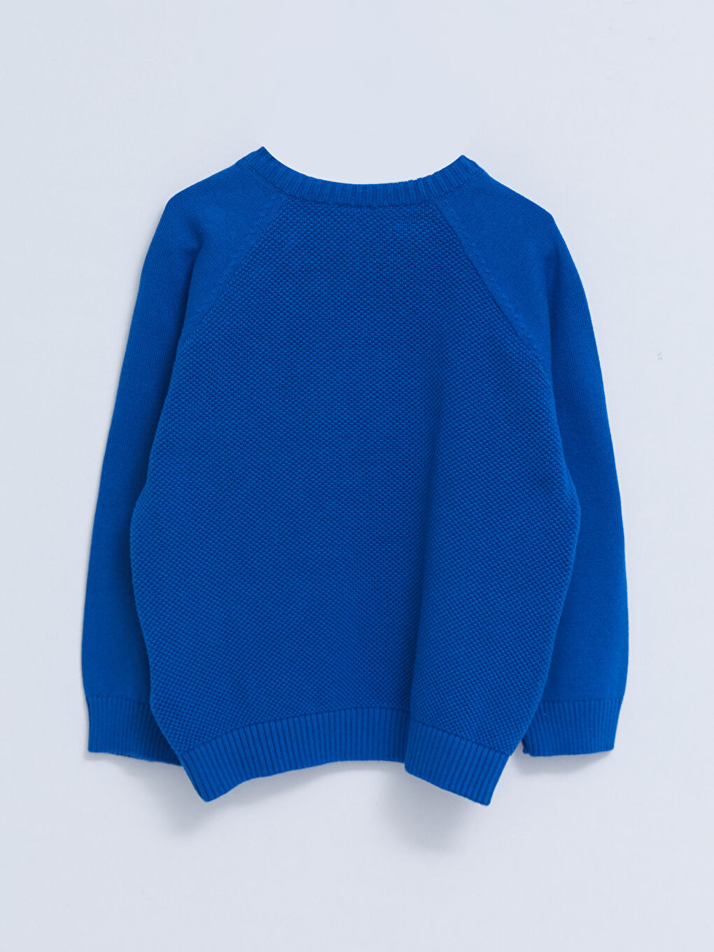 LCW baby Crew Neck Self Patterned Baby Boy Knitwear Sweater -W21143Z1-JVH