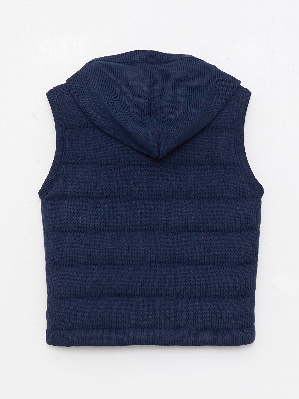 Doudoune Sans Manches Zippée À Capuche Bébé Garçon-3