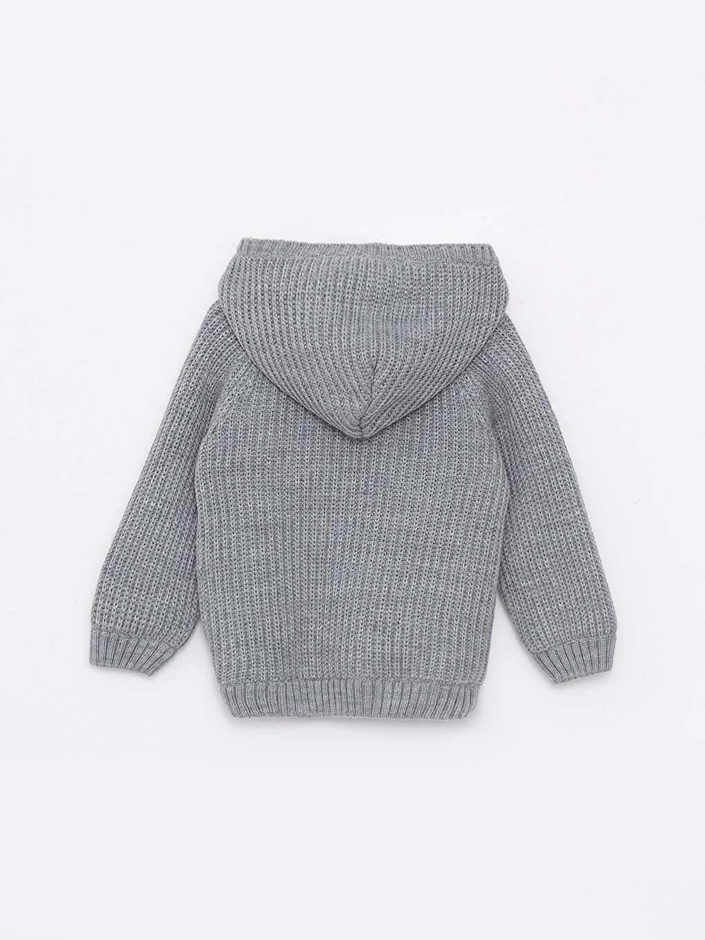 Кардиган с капюшоном и длинным рукавом из трикотажа для малыша мальчика-1