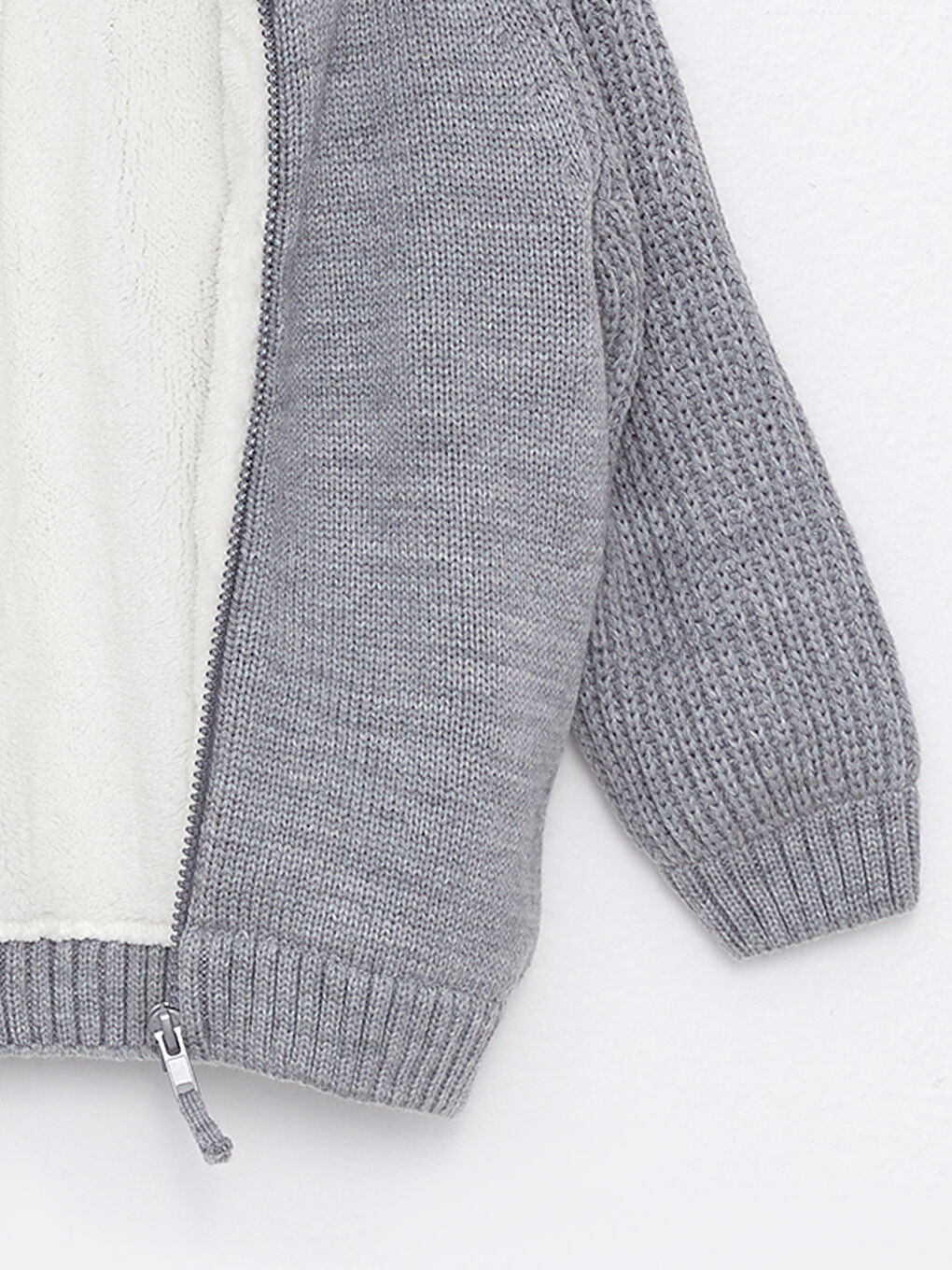 Кардиган с капюшоном и длинным рукавом из трикотажа для малыша мальчика-2