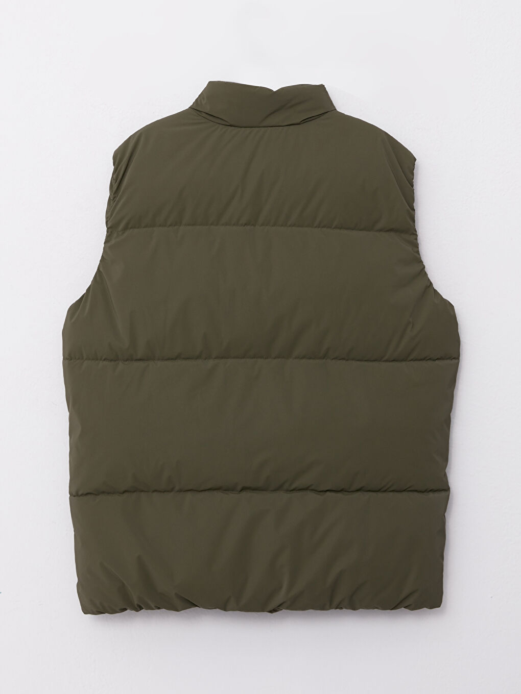 Standard Fit Funnel Neck Men's Waistcoat -W21182Z8-HCZ