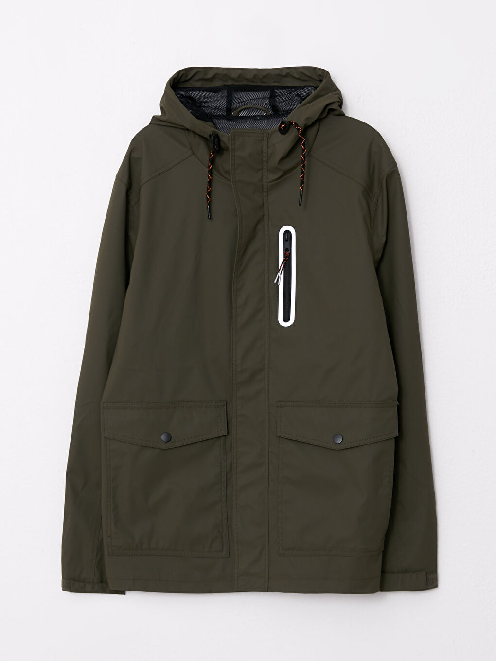 LCW Casual Manteau en Similicuir à Capuche pour Hommes Coupe Régulière -W21193Z8-J2L