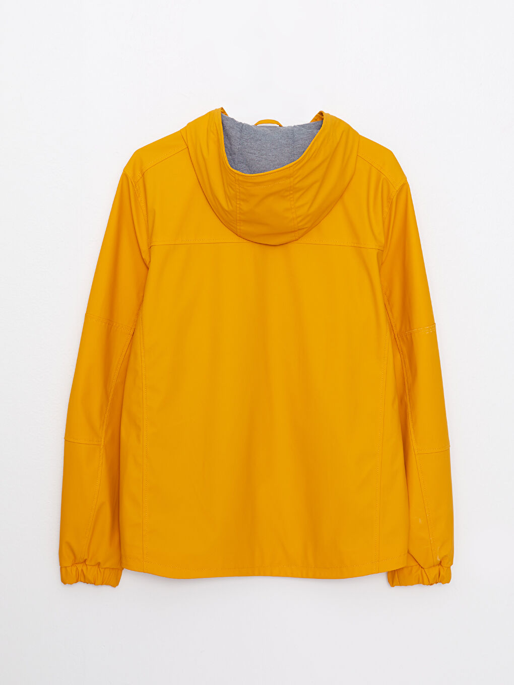 LCW Casual Sari Standart Kalıp Kapüşonlu Erkek Yağmurluk - 6