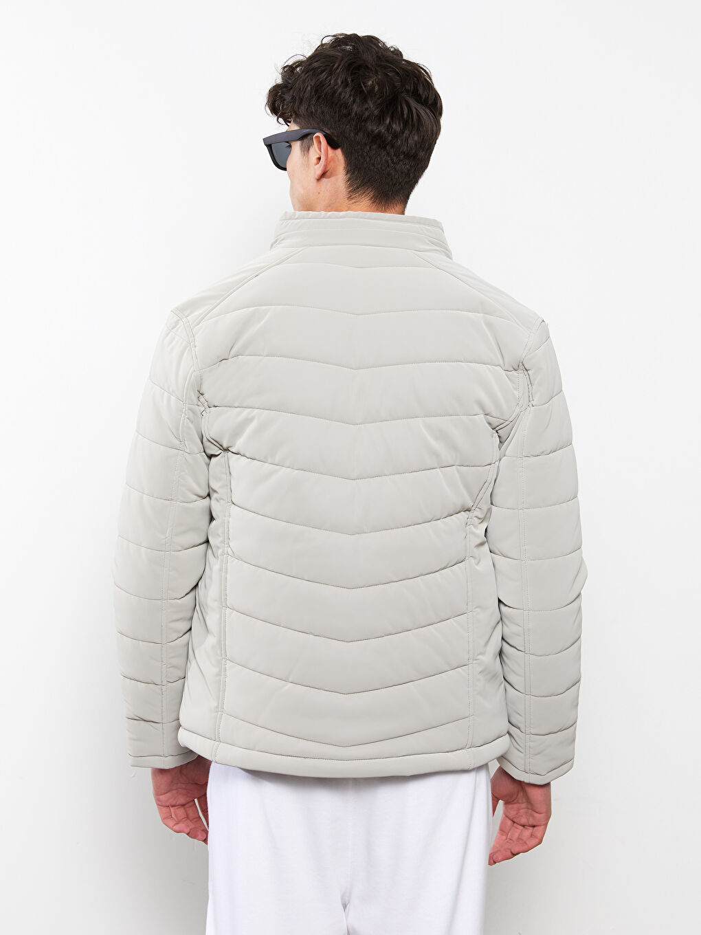 Manteau en Similicuir à Col Chemise pour Hommes Coupe Standard-4