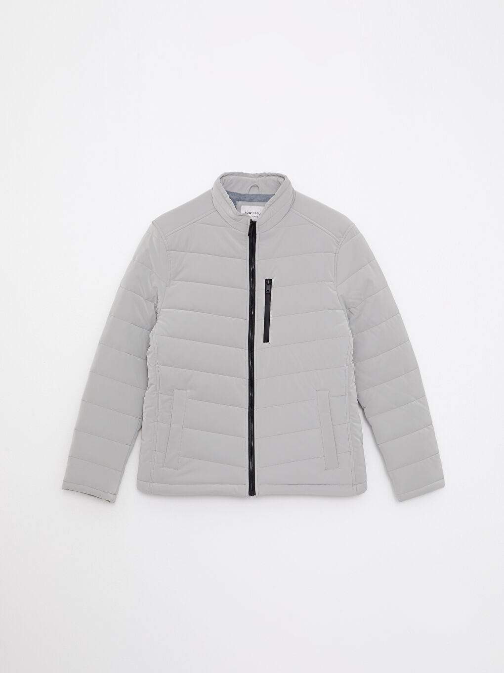 Manteau en Similicuir à Col Chemise pour Hommes Coupe Standard-5