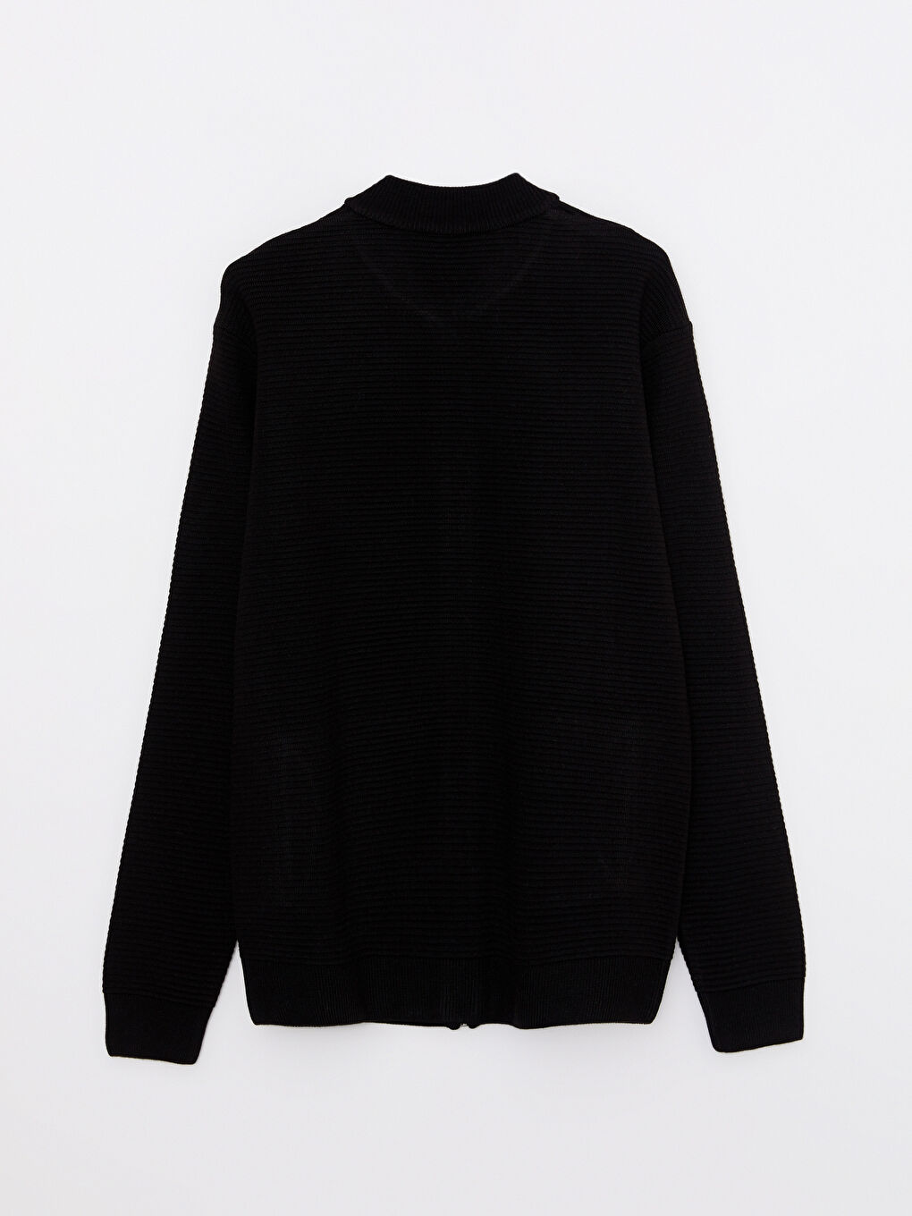 Cardigan pentru Bărbați cu Guler Colegiu, Croială Standard-6