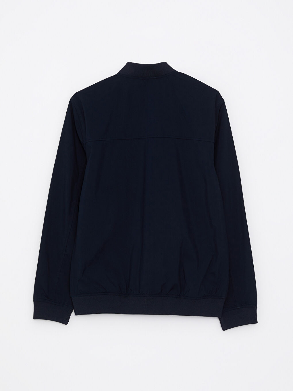 Стандартна кройка яке тип бомбър с колежка яка за мъже-7