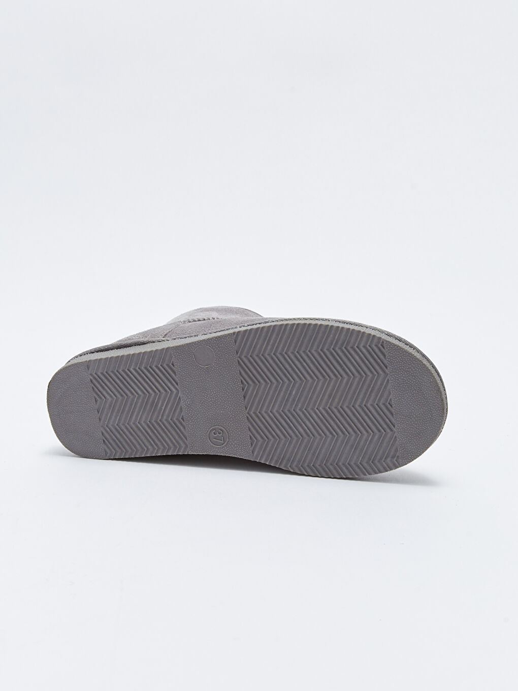 Gri Düz Pelüş Kadın Bot-3