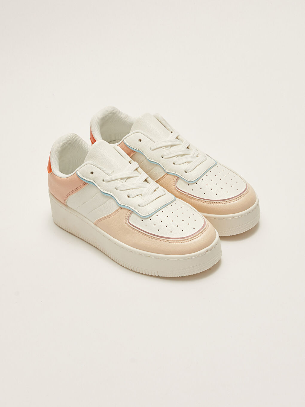 LCW STEPS Sneaker für Damen in Lederoptik mit Schnürung und dicker Sohle -W21229Z8-M0T