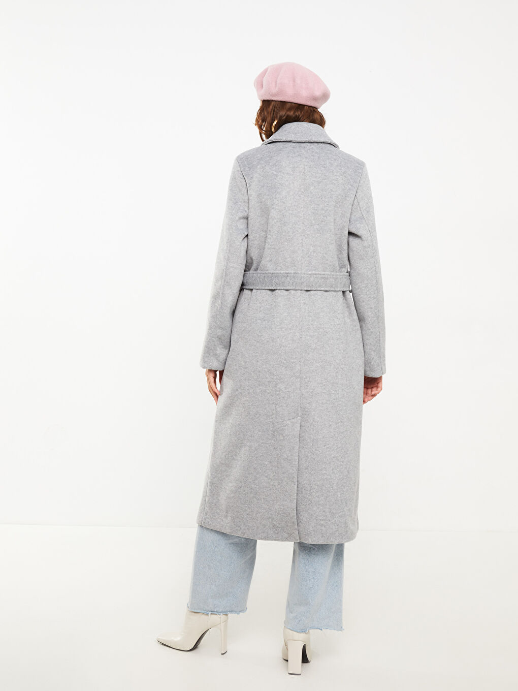 بالطو ياقة الجاكيت للسيدات كاشيه-7