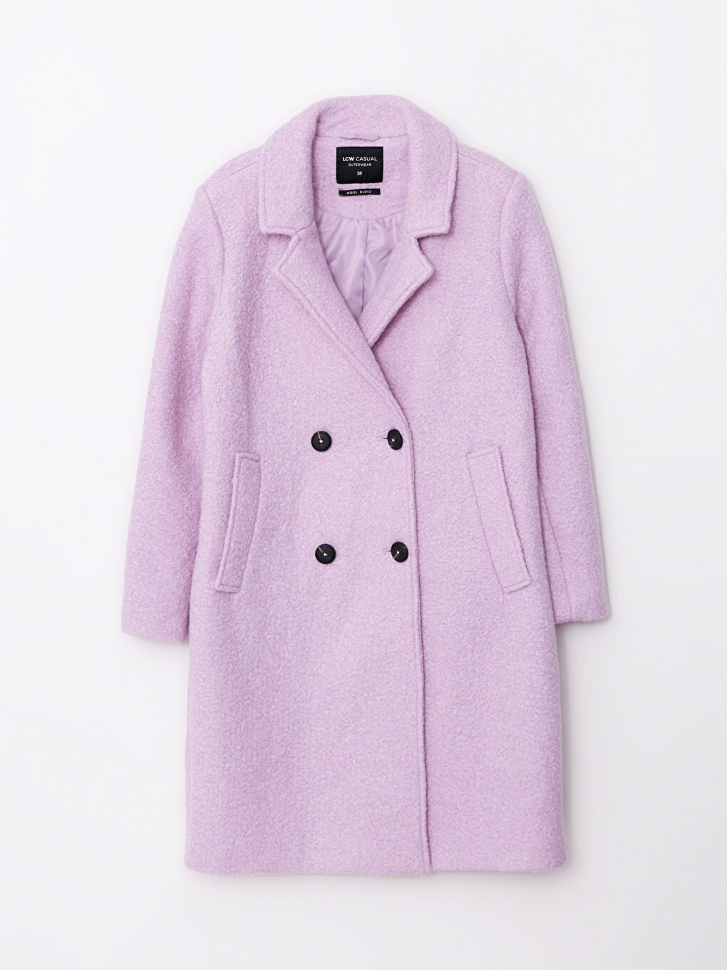 Jacket Collar Women's Cachet Overcoat-6