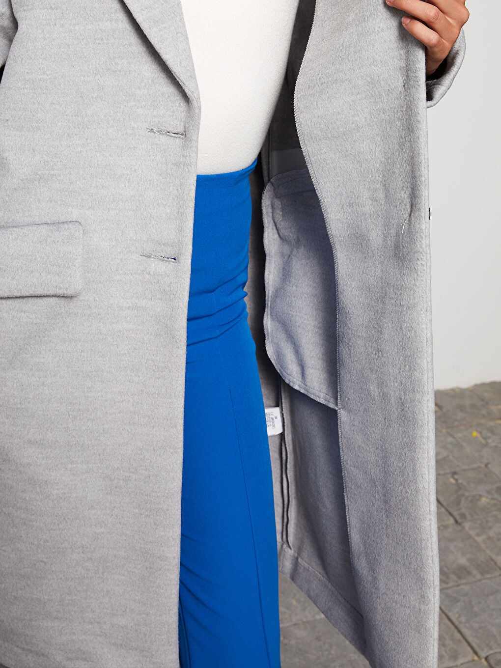 әйелдерге арналған каше жағалы пальто-3