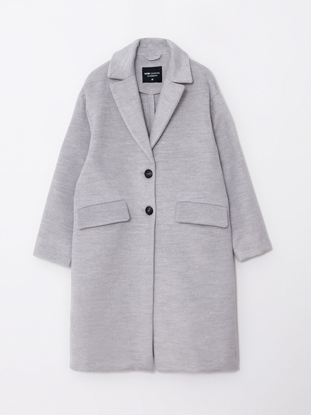 әйелдерге арналған каше жағалы пальто-5