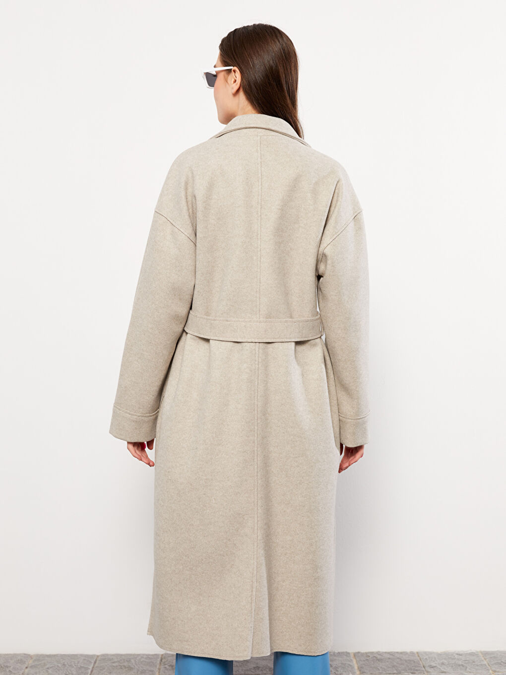 بالطو ياقة الجاكيت للسيدات كاشيه-5