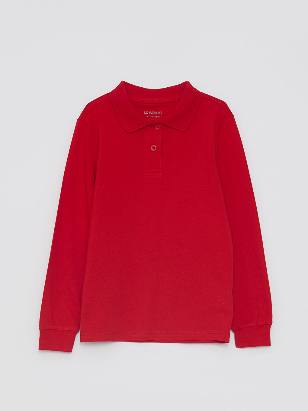 LCW Kids Class Traveler Polo Neck T-Shirt -W21279Z4-HPM