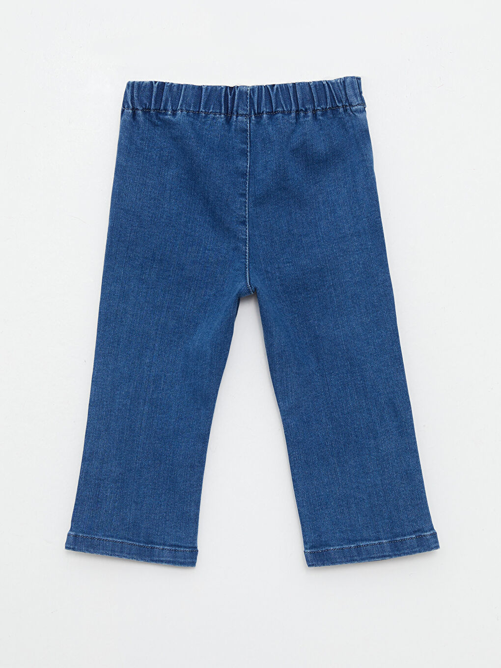 Blugi Basic pentru Bebeluși Fete cu Talie Elastică-1