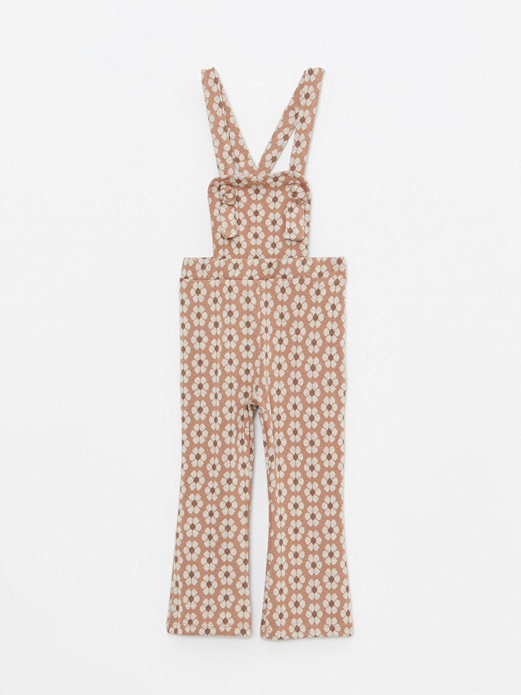 Квадратно Деколте Гащеризон с Презрамки за Бебе Момиче-2