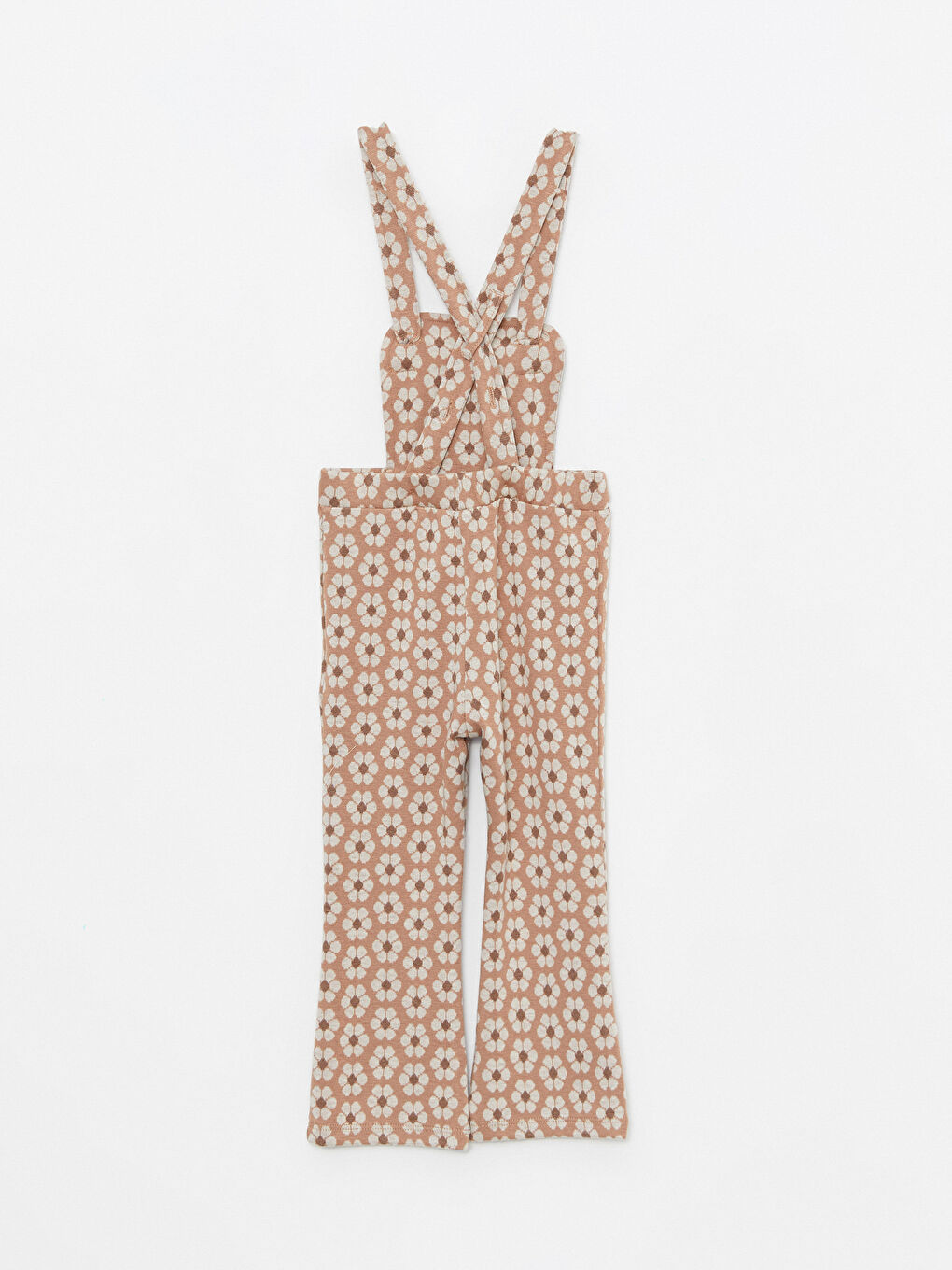 Квадратно Деколте Гащеризон с Презрамки за Бебе Момиче-3