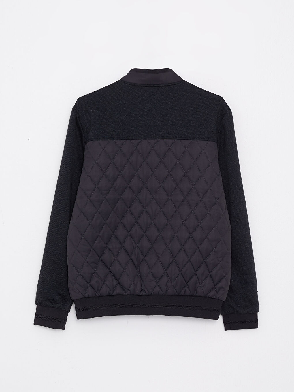 Standard Fit Funnel Neck Men's Coat-7