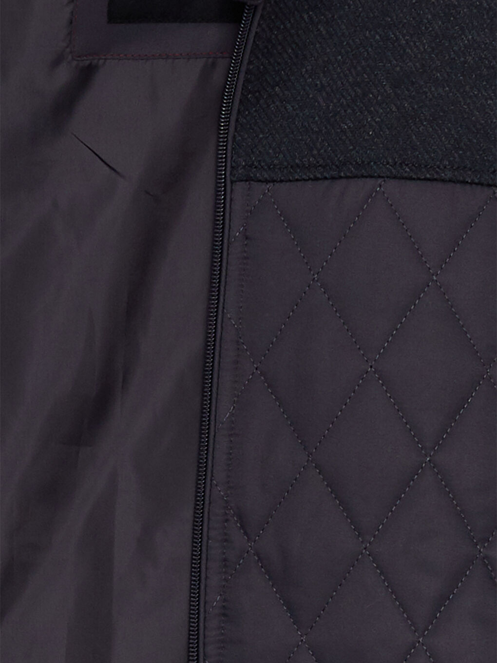 Standard Fit Funnel Neck Men's Coat-8