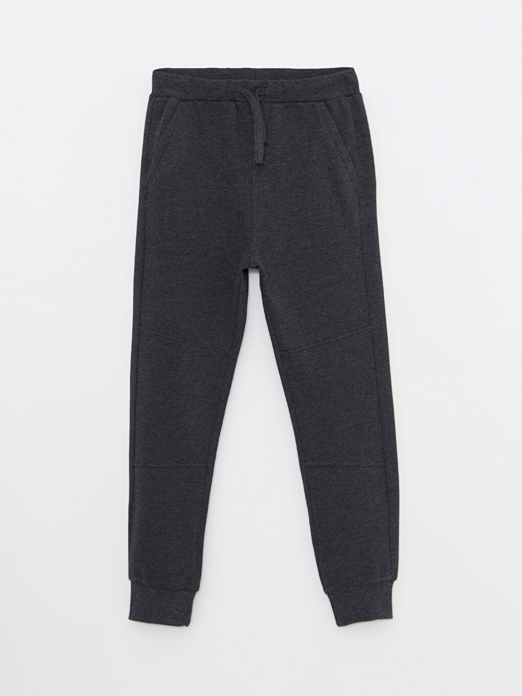Antrasit Beli Lastikli Basic Erkek Çocuk Jogger Eşofman Altı