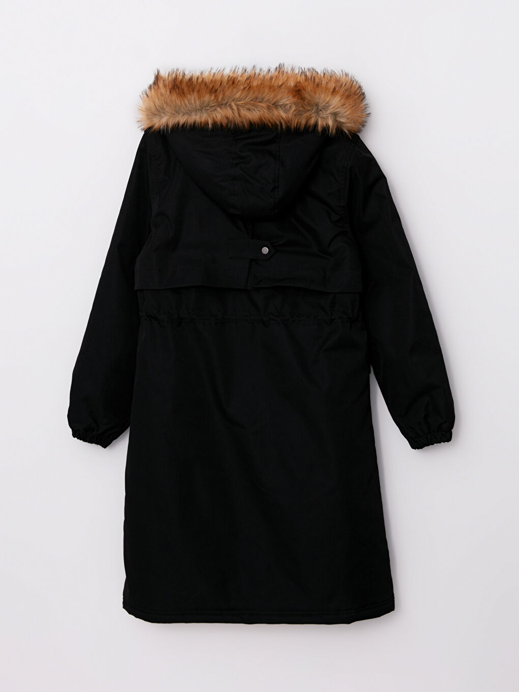 Hooded Regular Long Sleeve Women's Parka-7