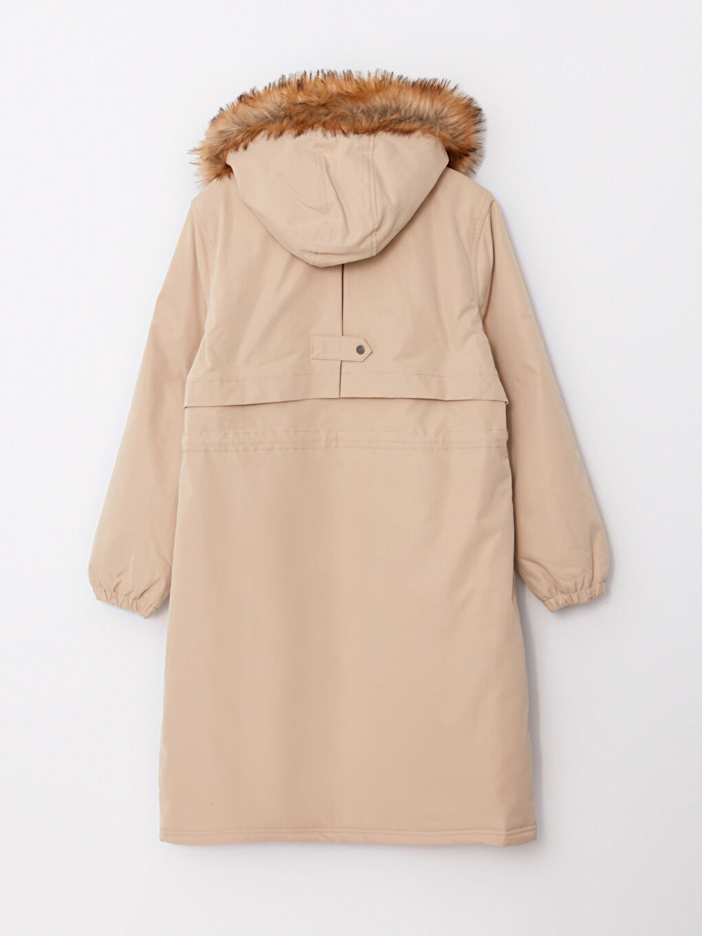 Hooded Regular Long Sleeve Women's Parka-9