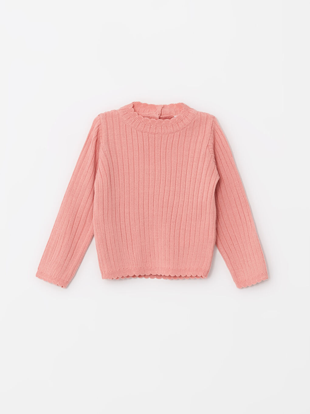 LCW baby Rundhalsausschnitt Langarm Baby Mädchen Strickpullover -W21371Z1-G73