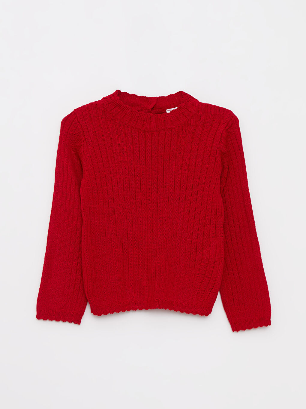 LCW baby Rundhalsausschnitt Langarm Baby Mädchen Strickpullover -W21371Z1-D3T