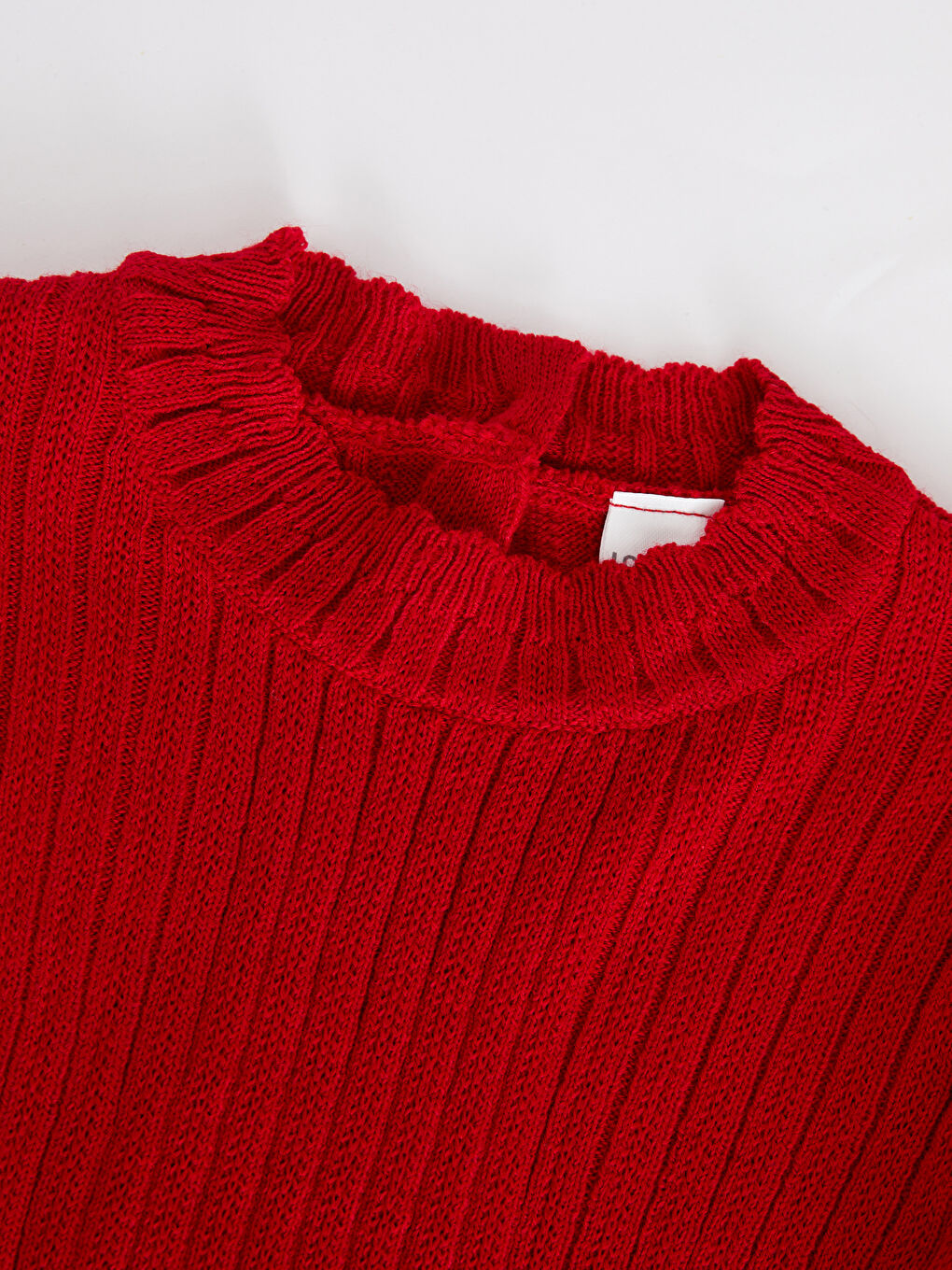 LCW baby Rundhalsausschnitt Langarm Baby Mädchen Strickpullover -W21371Z1-D3T