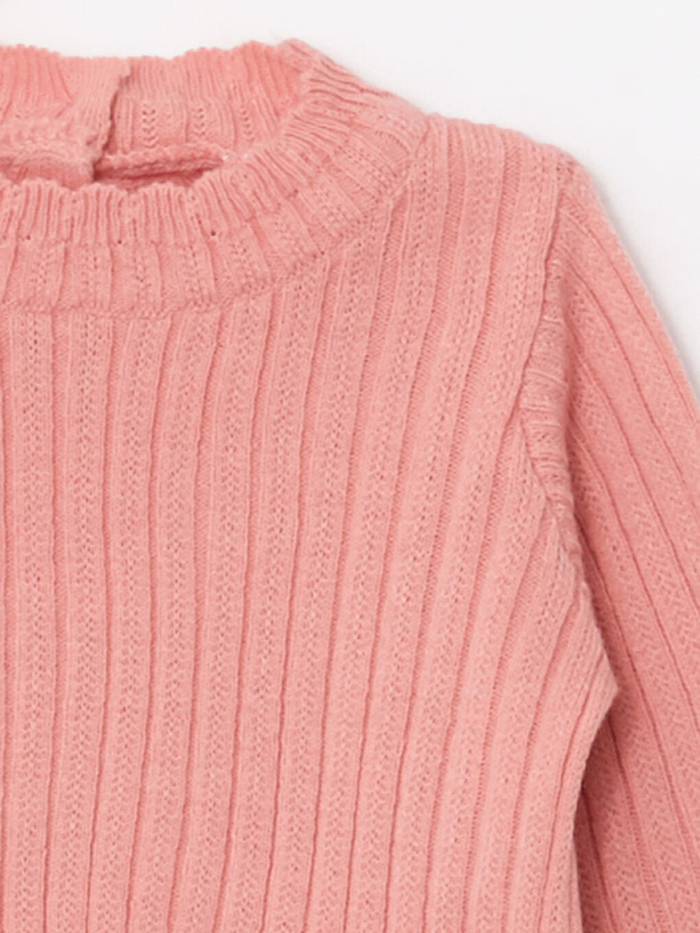 LCW baby Rundhalsausschnitt Langarm Baby Mädchen Strickpullover -W21371Z1-G73
