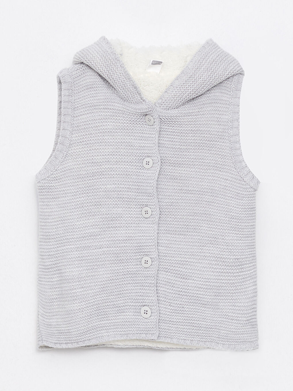 Gilet Tricot Bébé Fille À Capuche