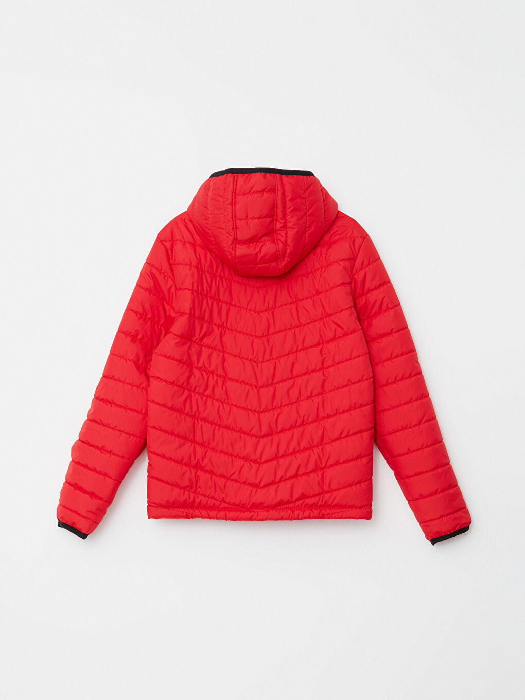 Relaxed Fit Hooded Men's Puffer Coat-7