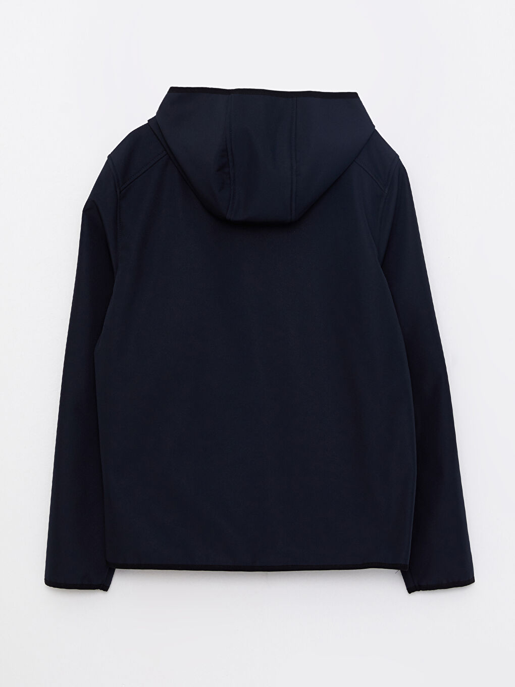 İndigo Standart Kalıp Kapüşonlu Erkek Yağmurluk-6