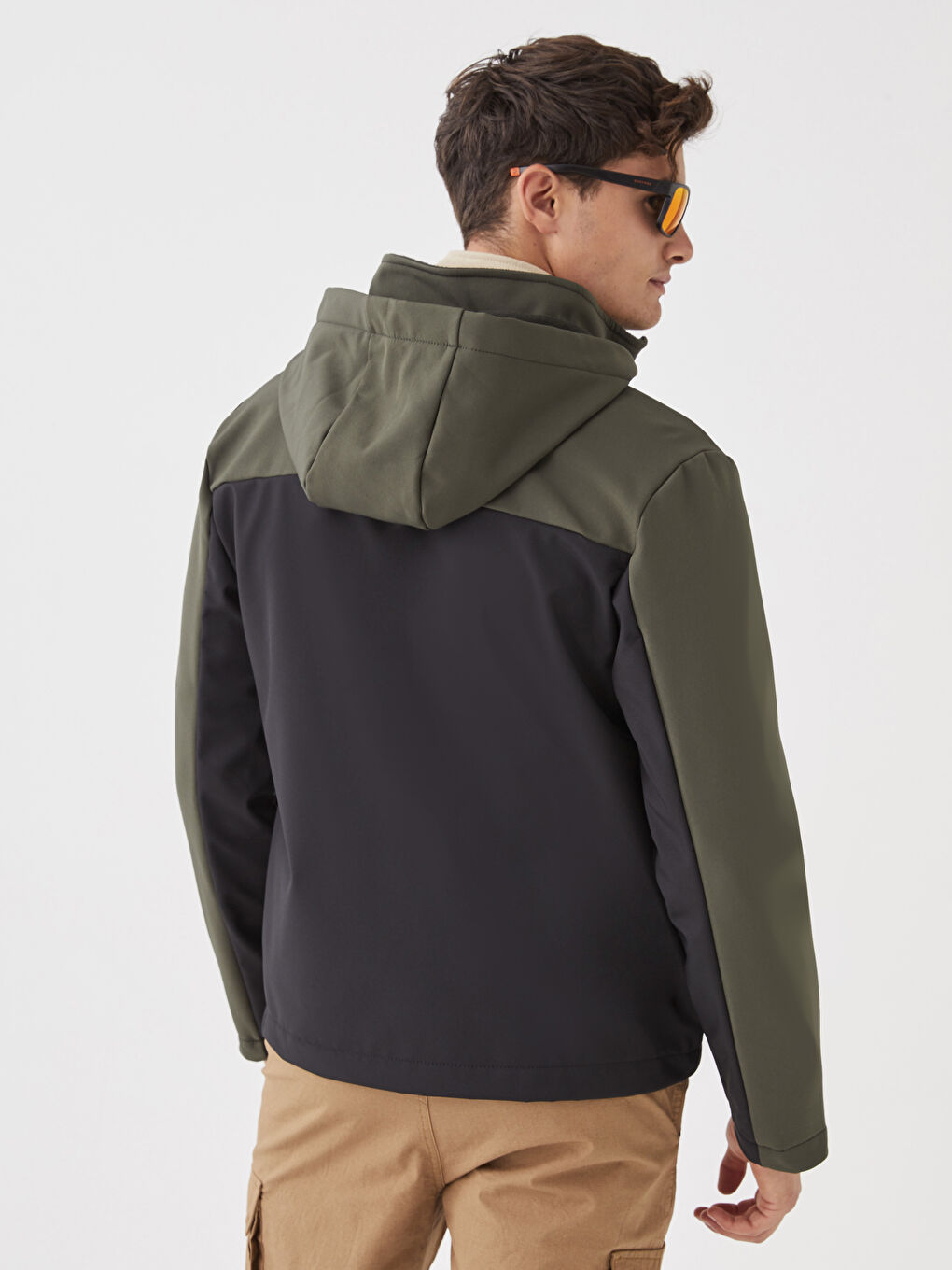 時雨 XSIDE ACTIVE Regular Fit Hooded Men's Raincoat -W21403Z8-J0F