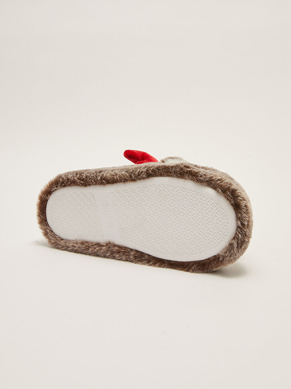 LCW STEPS 3D Appliqued Plush Women's Home Slippers -W21422Z8-RRS