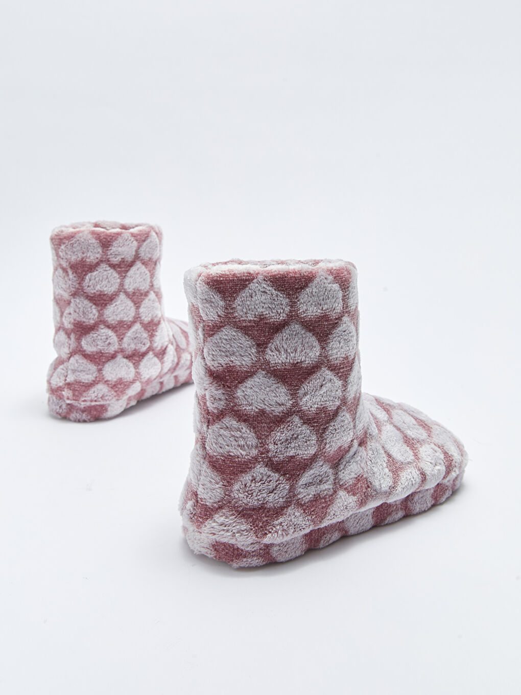 LCW STEPS Herzgemusterte Hausschuhe-Stiefel für Damen -W21436Z8-MA6