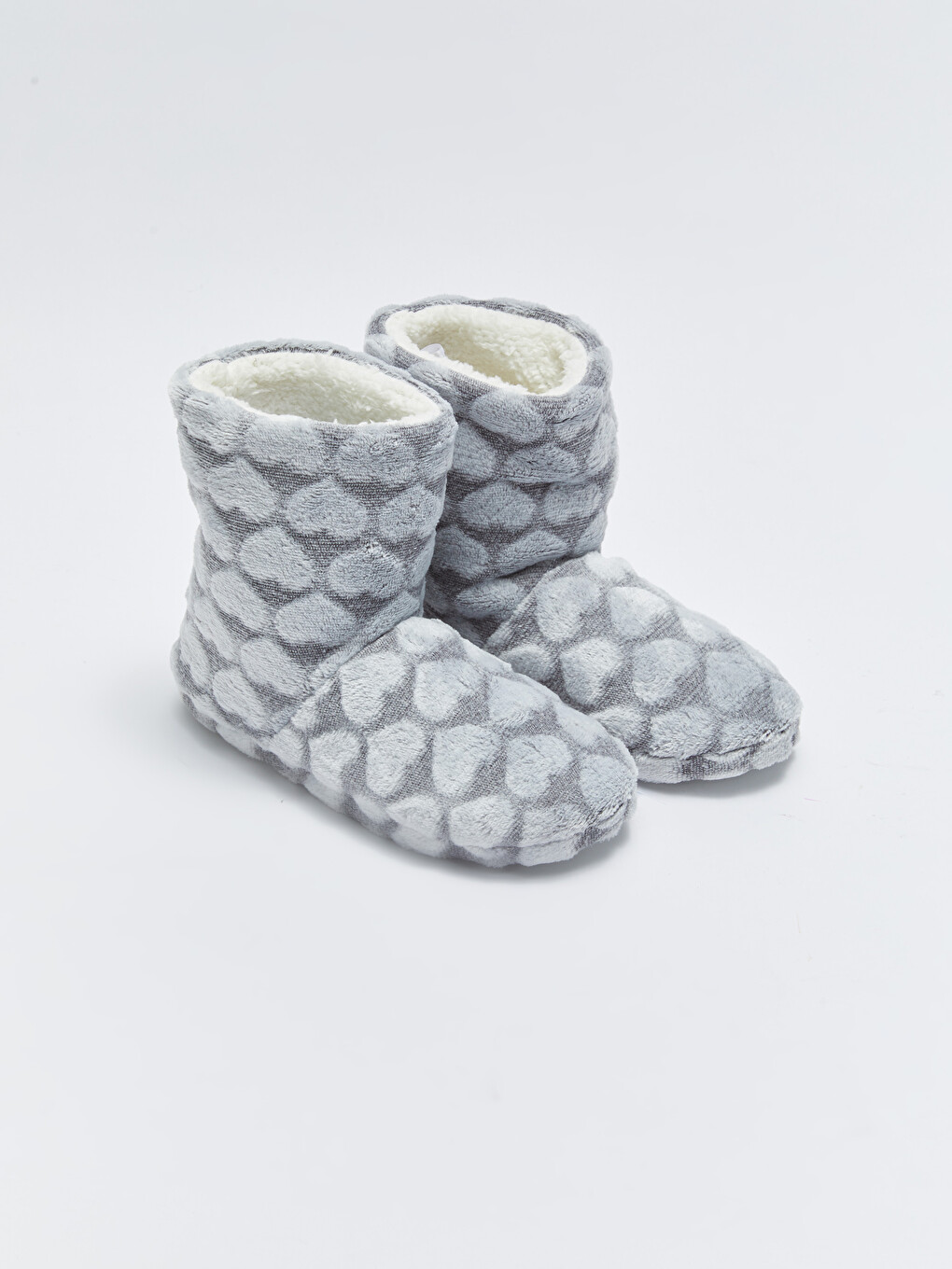 Heart Patterned Women's House Boots