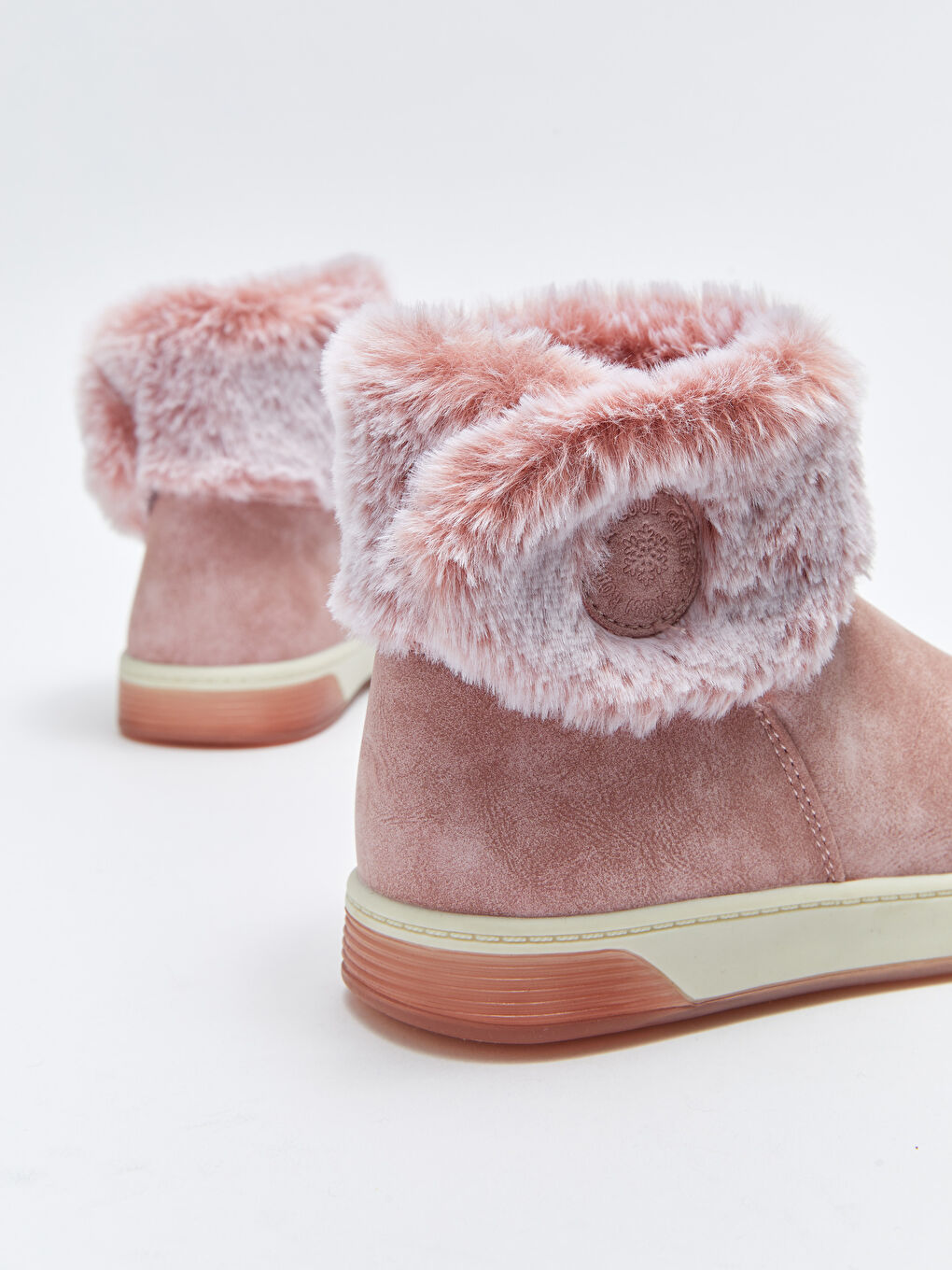 ხელოვნური ტყავის შესაკრავიანი გოგონას ჩექმები-4