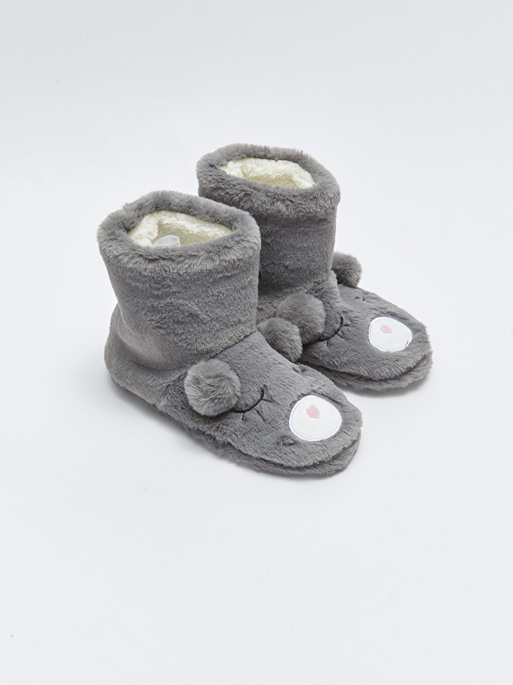 LCW STEPS 3D-Applikation Detaillierte Stickerei Hausschuhe-Stiefel für Damen -W21455Z8-S8B