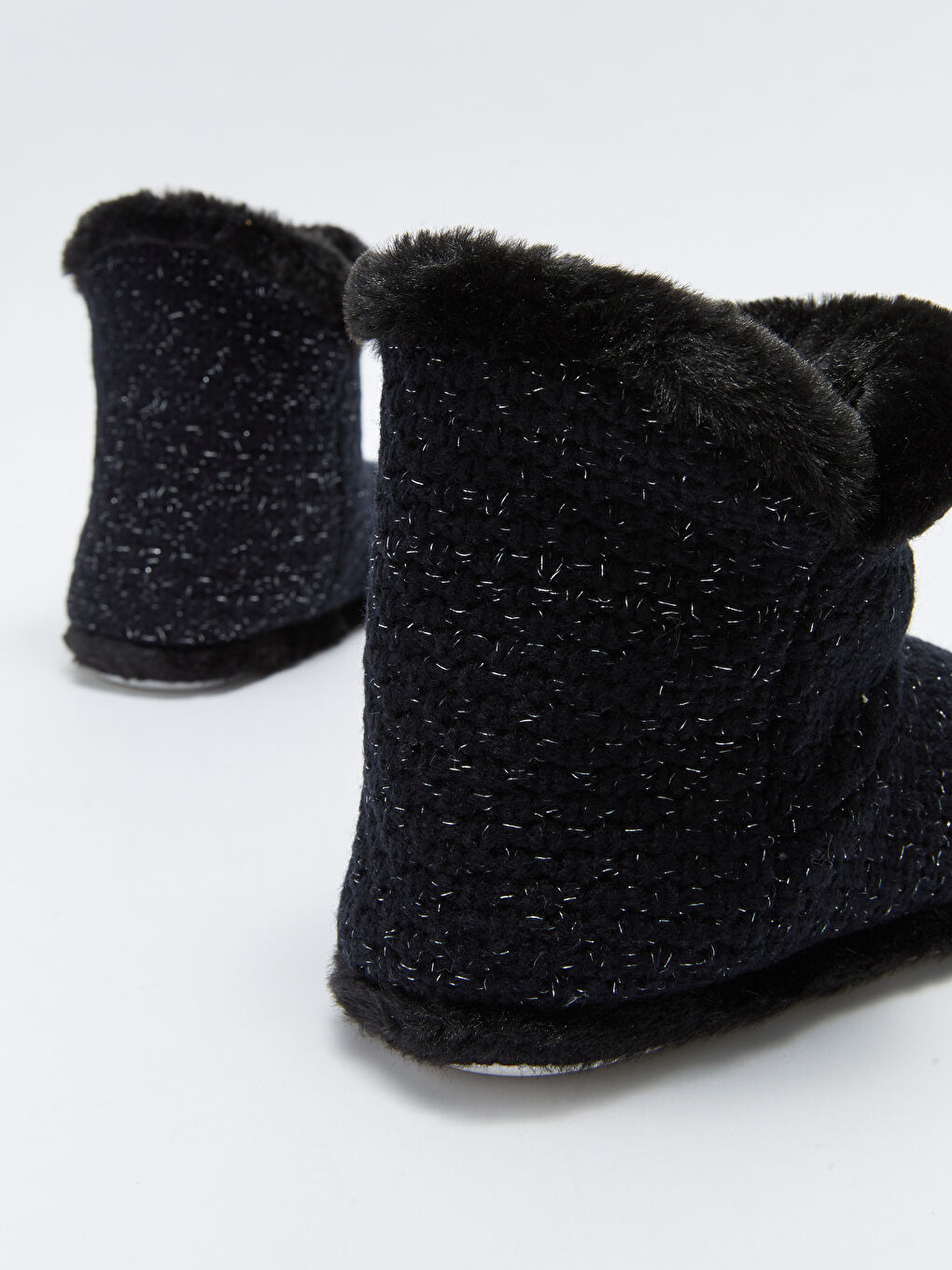 Узорчатые Женские Домашние Тапочки-Сапожки-4