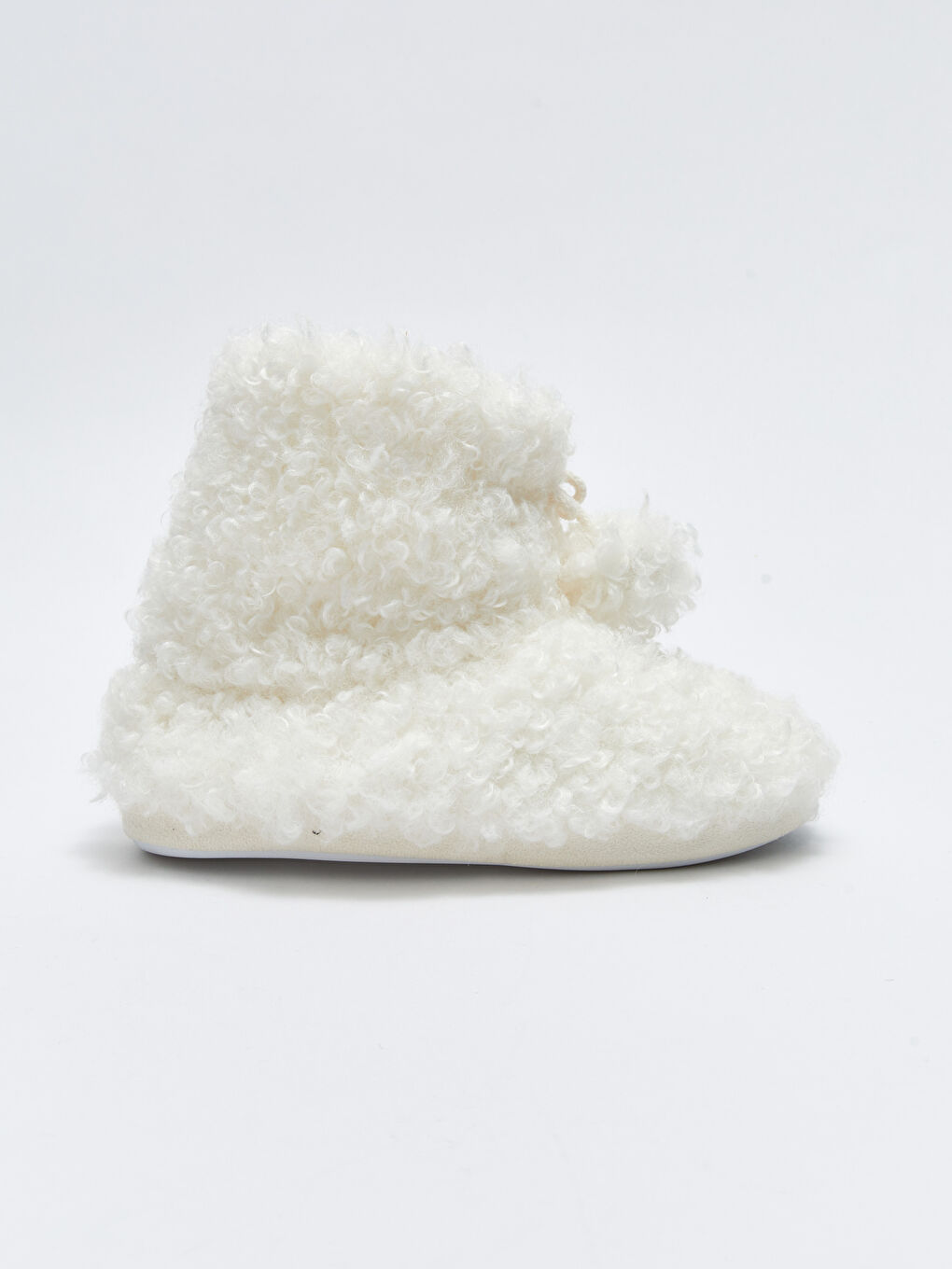 Домашні чоботи для жінок з помпонами-1