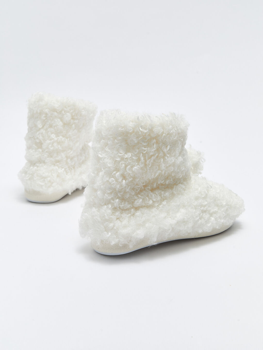 Домашні чоботи для жінок з помпонами-4