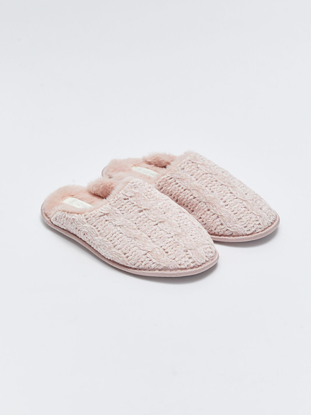 LCW STEPS Self Patterned Women's House Slippers -W21481Z8-SEW