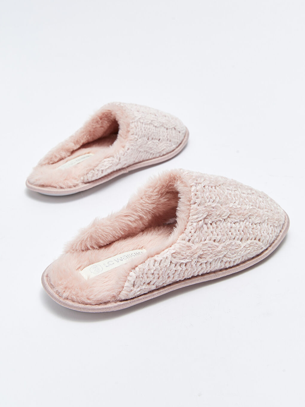 LCW STEPS Self Patterned Women's House Slippers -W21481Z8-SEW