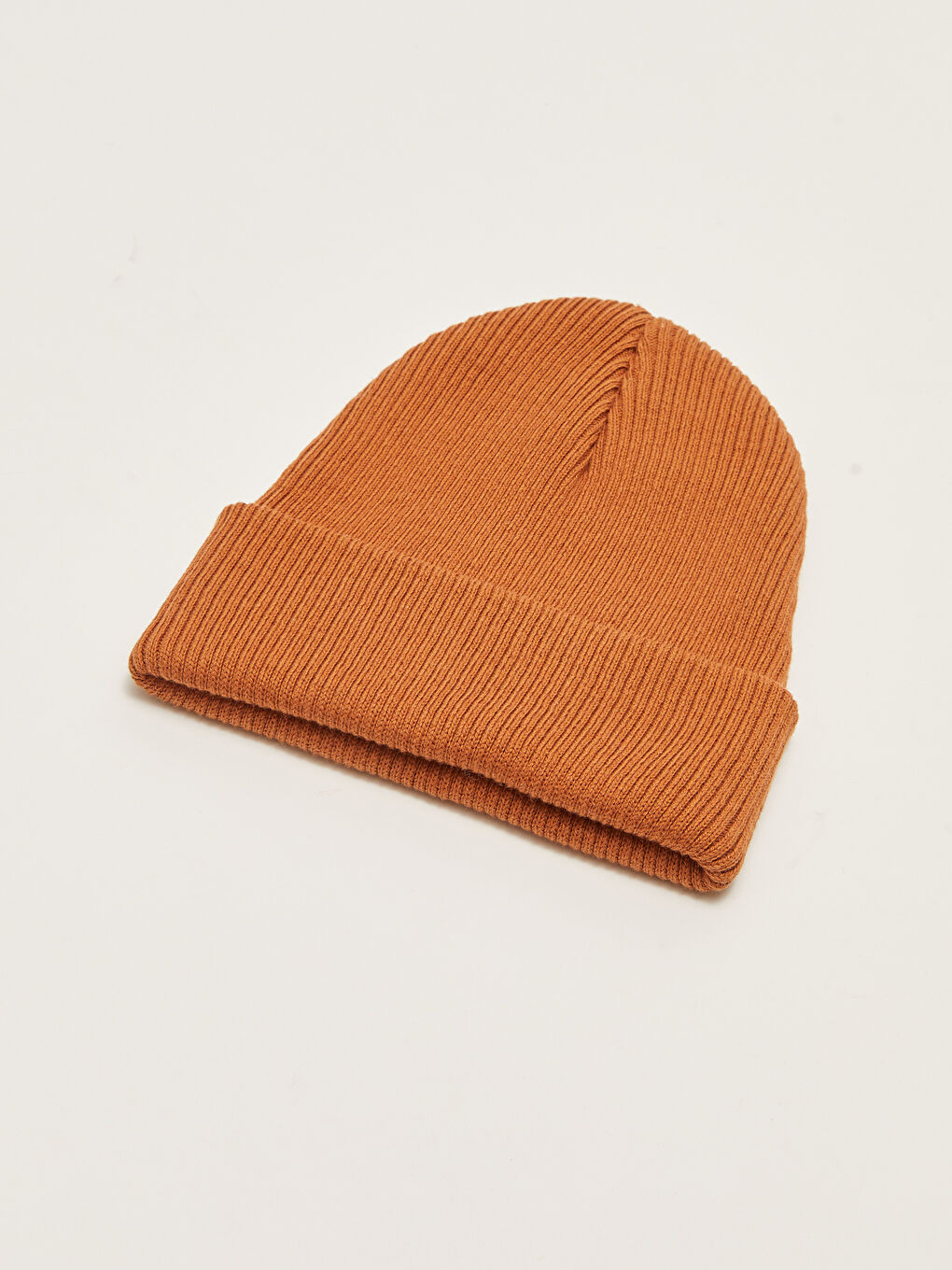 Turuncu Basic Erkek Bebek Triko Bere-1